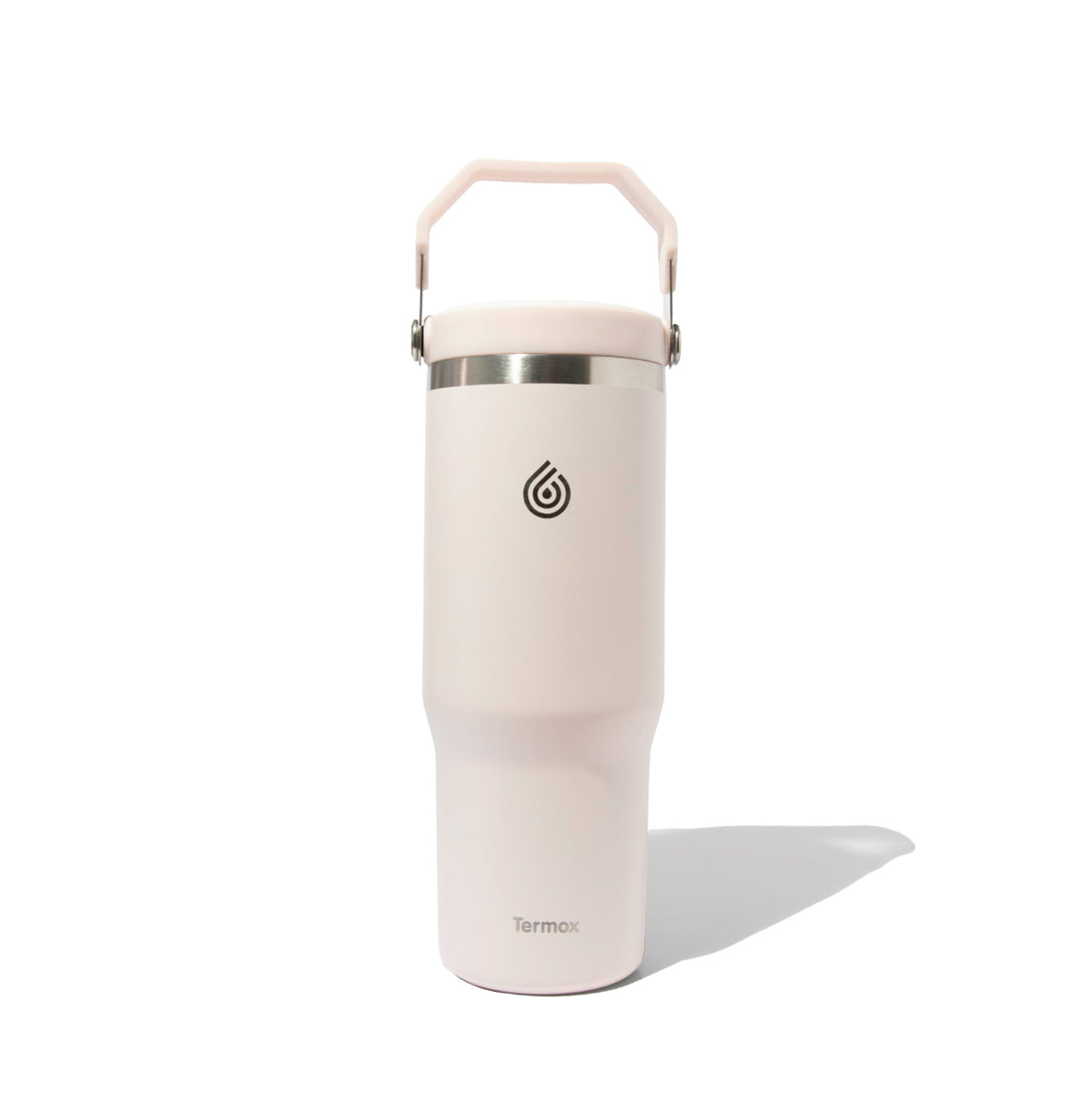 Termo Travel 830ml acero inoxidable color baby pink personalizado - Termox