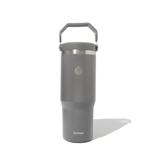 Termo Travel 830ml acero inoxidable color gris personalizado - Termox
